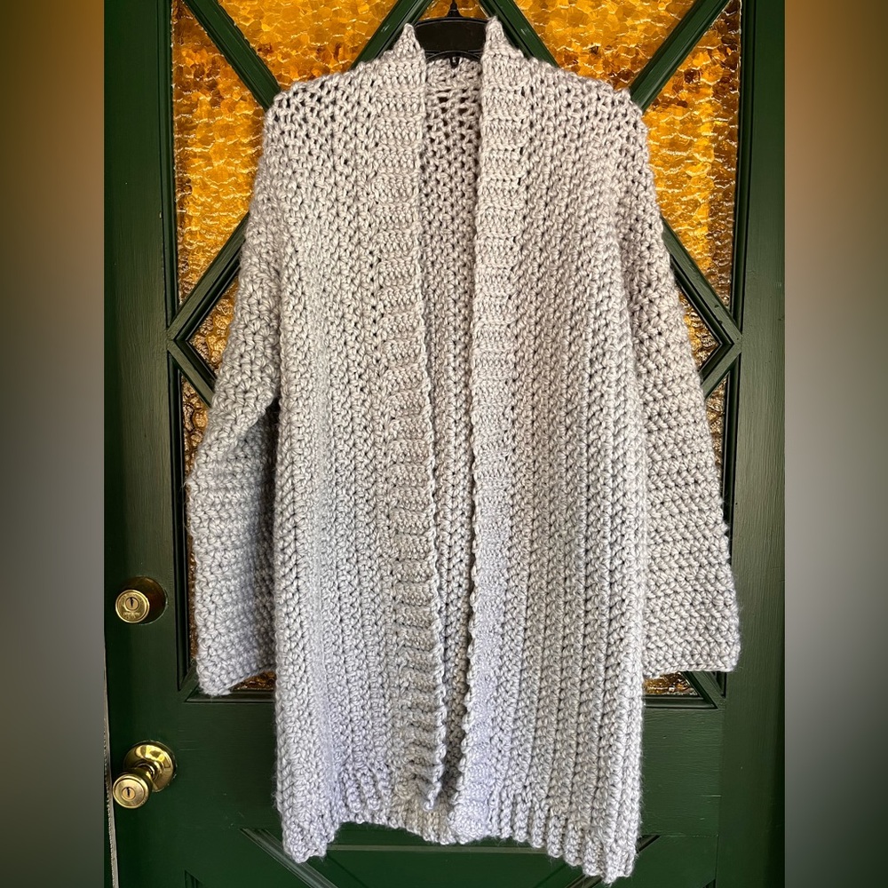 Hand Made Crochet Cardigan